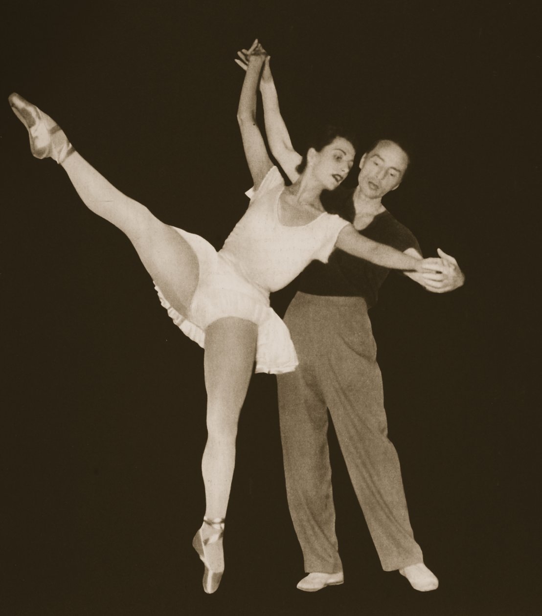 George Balanchine ile Tamara Toumanova, Grand Ballet de Monte-Carlo