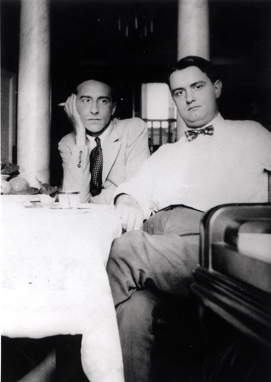 Jean Cocteau (1889-1963) ve Georges Auric (1899-1983), Villefranche sur Mer