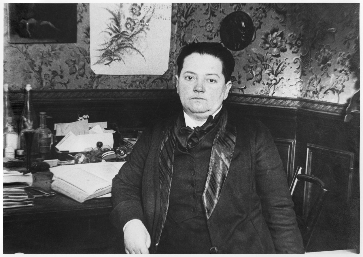 Madeleine Pelletier (1874-1939) c.1910 by French Photographer