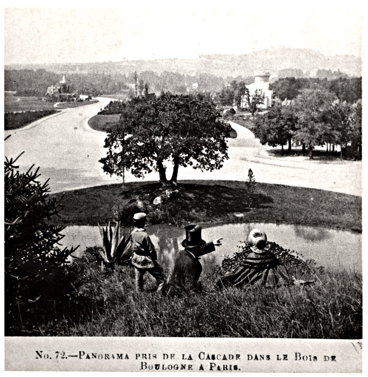 Şelaleden alınan Bois de Boulogne