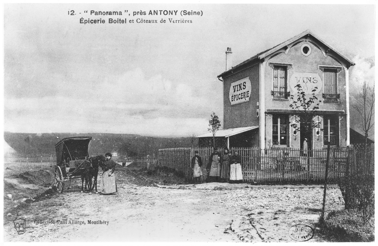 19. yüzyılın sonlarında Antonius yakınlarındaki bir Panorama