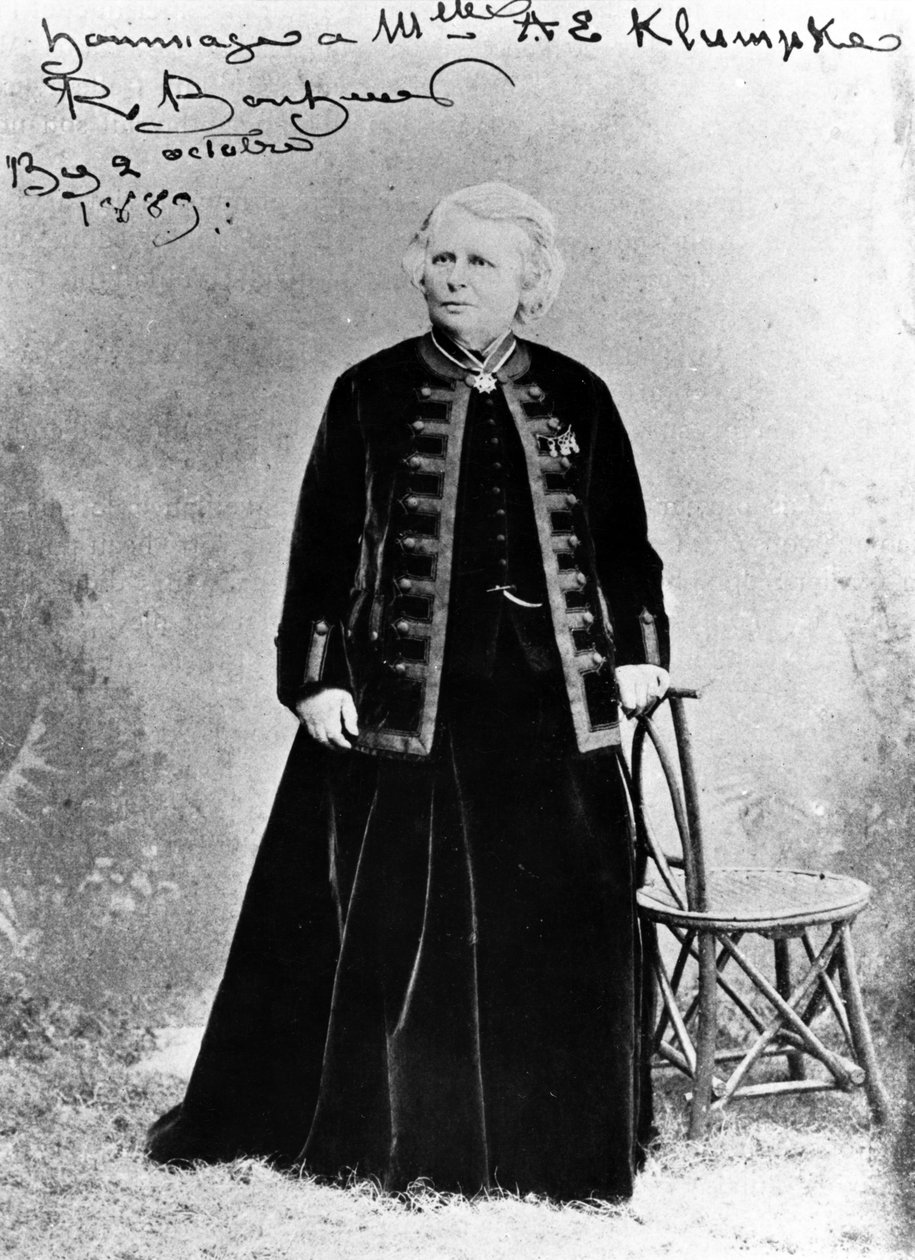 Rosa Bonheur 63 Yaşında, 1889 by French Photographer