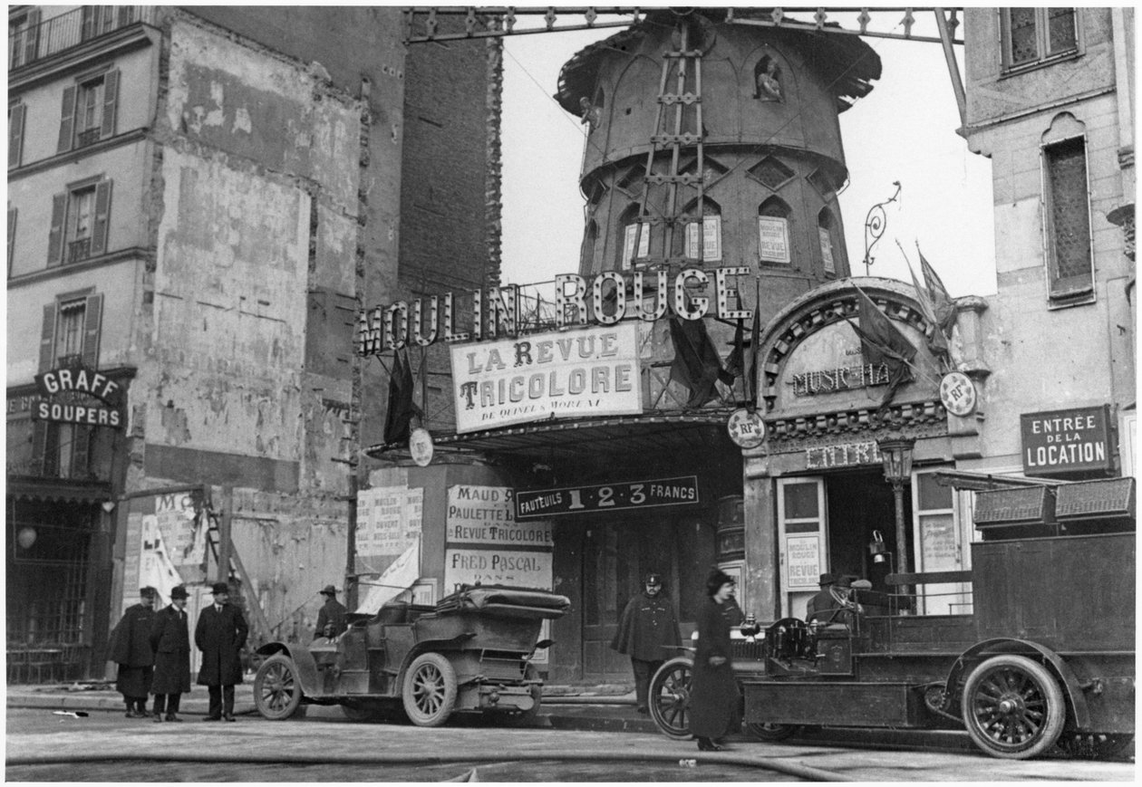 Moulin Rouge, 1914-18 by French Photographer