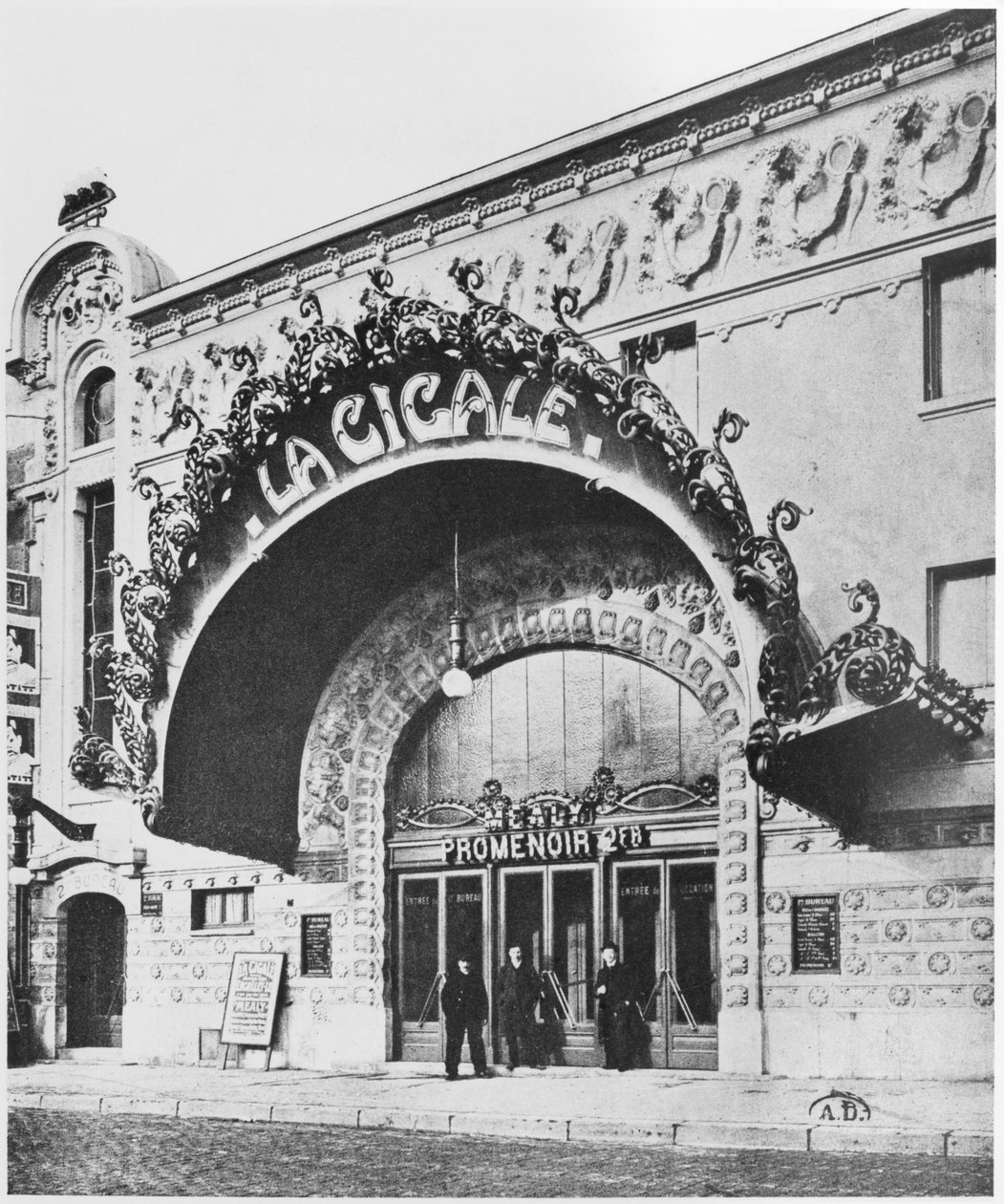 Theatre La Cigale, 120 Boulevard Rochechouart, Paris, c.1900 by French Photographer