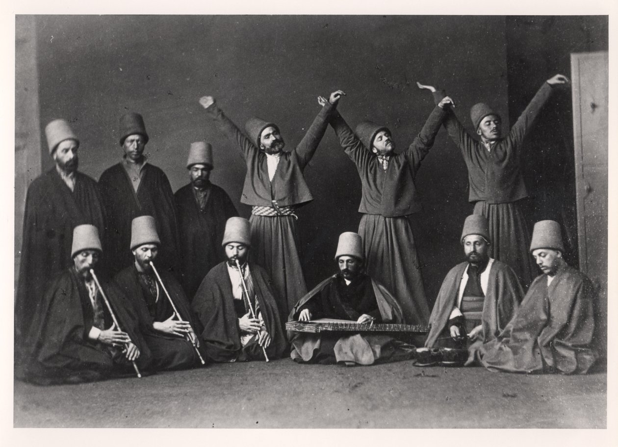 Türkistanlı semazenler by French Photographer