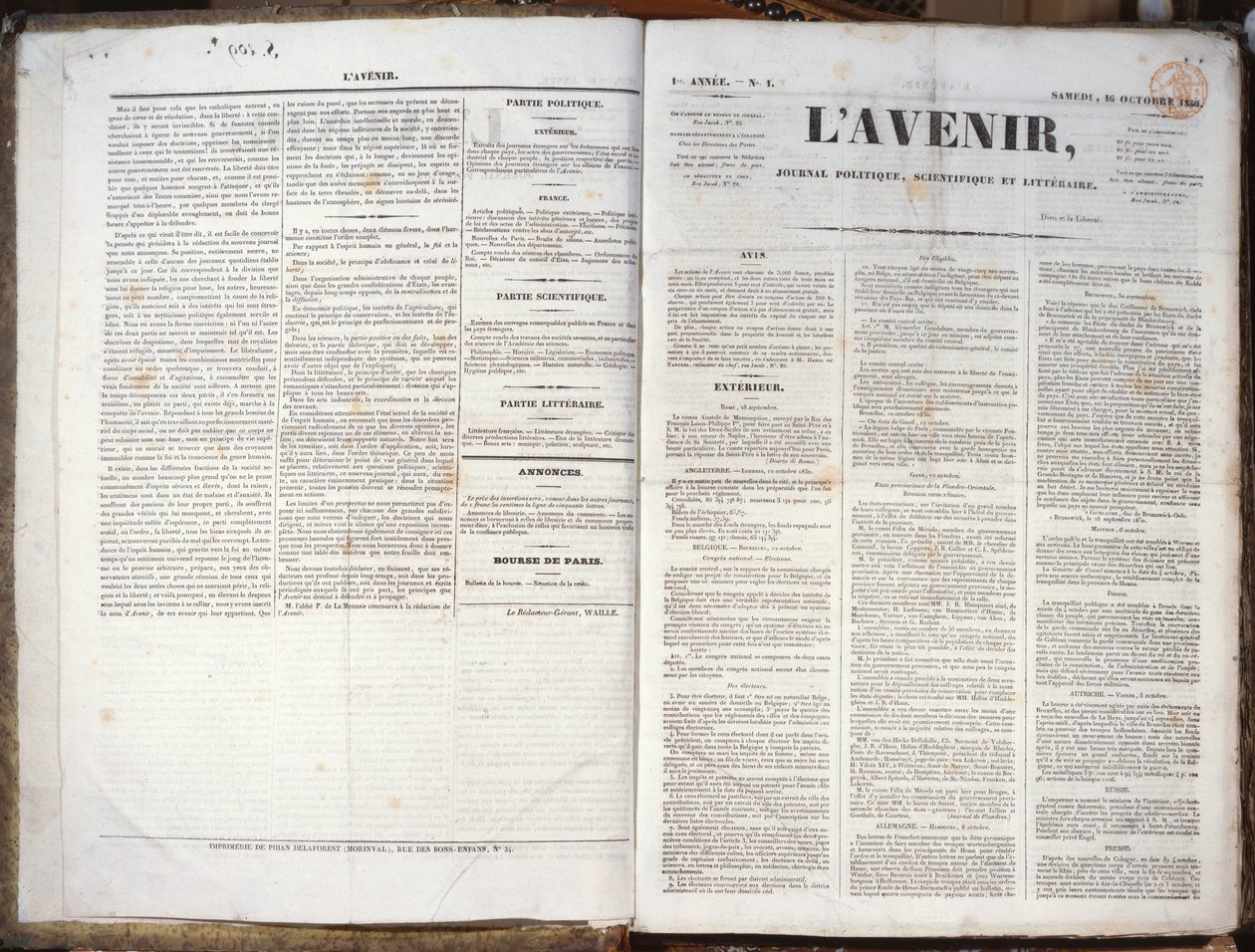 Journal LAvenir