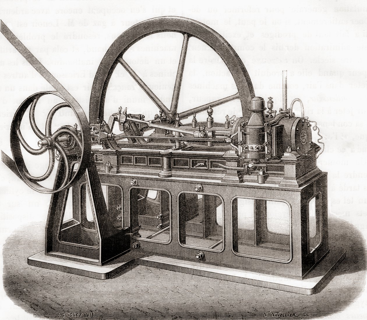 1870 dolaylarında yayınlanan Les Merveilles de la Science