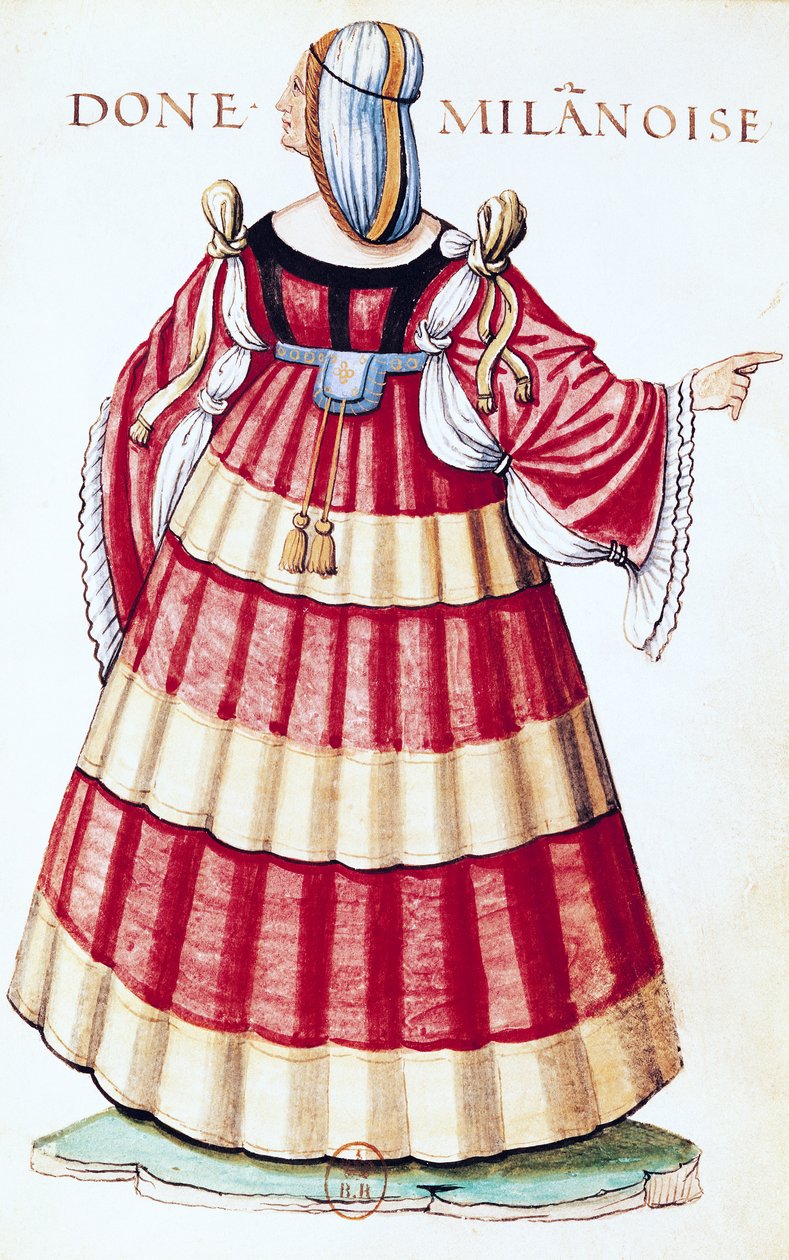 Milanolu Bir Bayan by French School