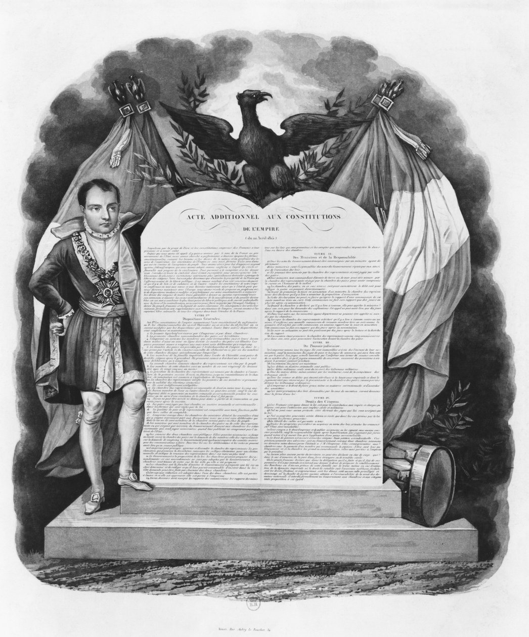 Additional act of 22nd April 1815 to the Constitutions of the Empire   by French School