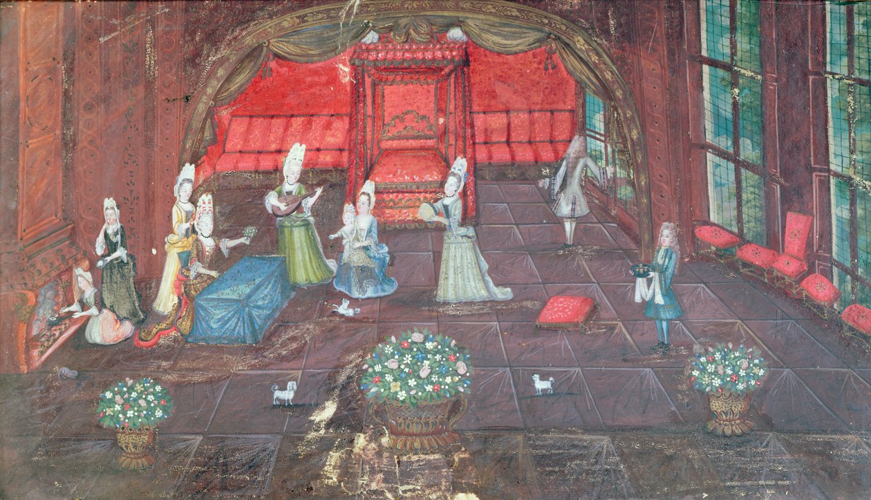 Bir Soylu Kadının Dairesi by French School