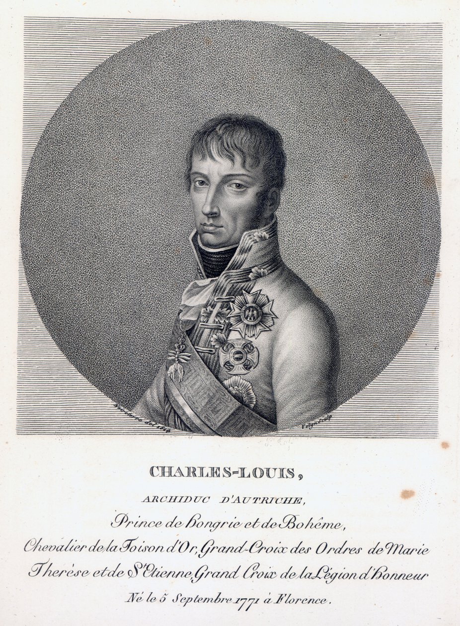 Avusturya Arşidükü Charles, Teschen Dükü, c.1814 by French School
