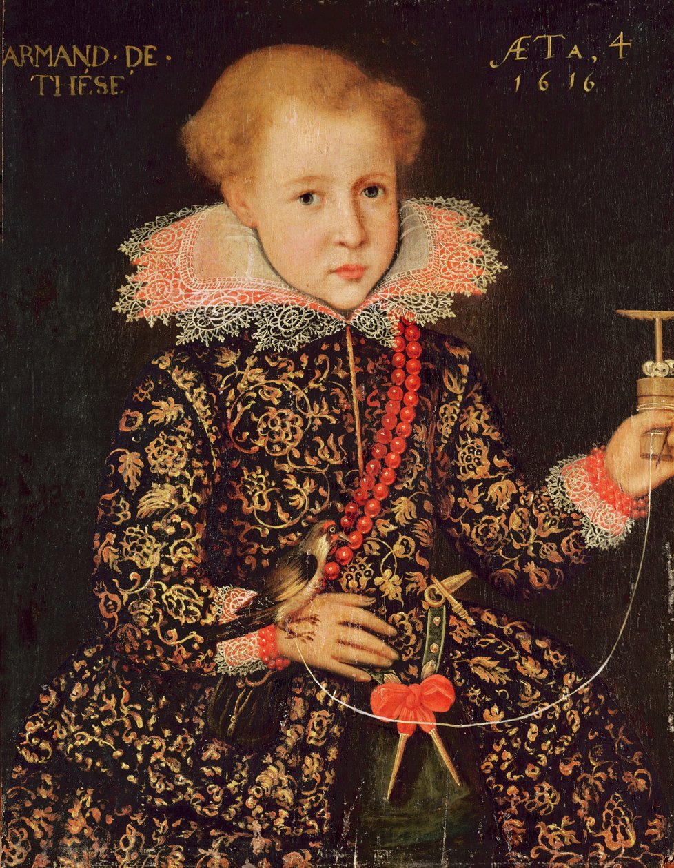 Armand de Tesse (d.1612), Dört yaşında, 1616 by French School
