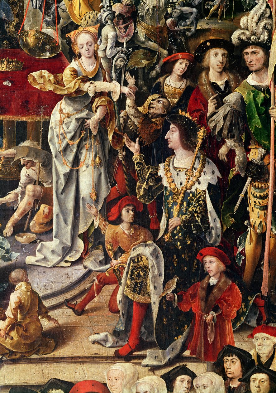 Au Juste Pids Gerçek Denge (Gerçek Ağırlık, Gerçek Ölçekler) 1518 (detay 219598) by French School