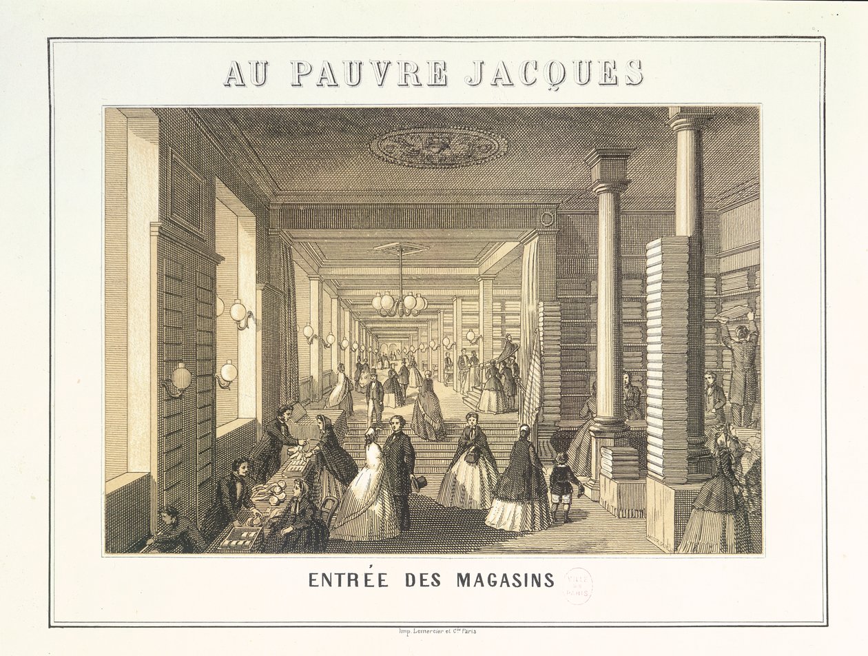 Au Pauvre Jacques: Mağazalara Giriş by French School