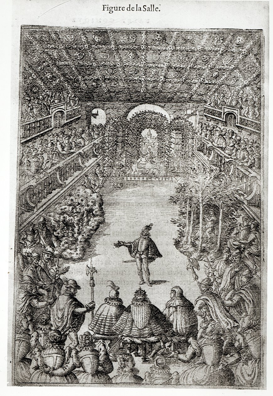 Balthazar de Beaujoyeux: Kraliçenin komik balesi, 1581 by French School