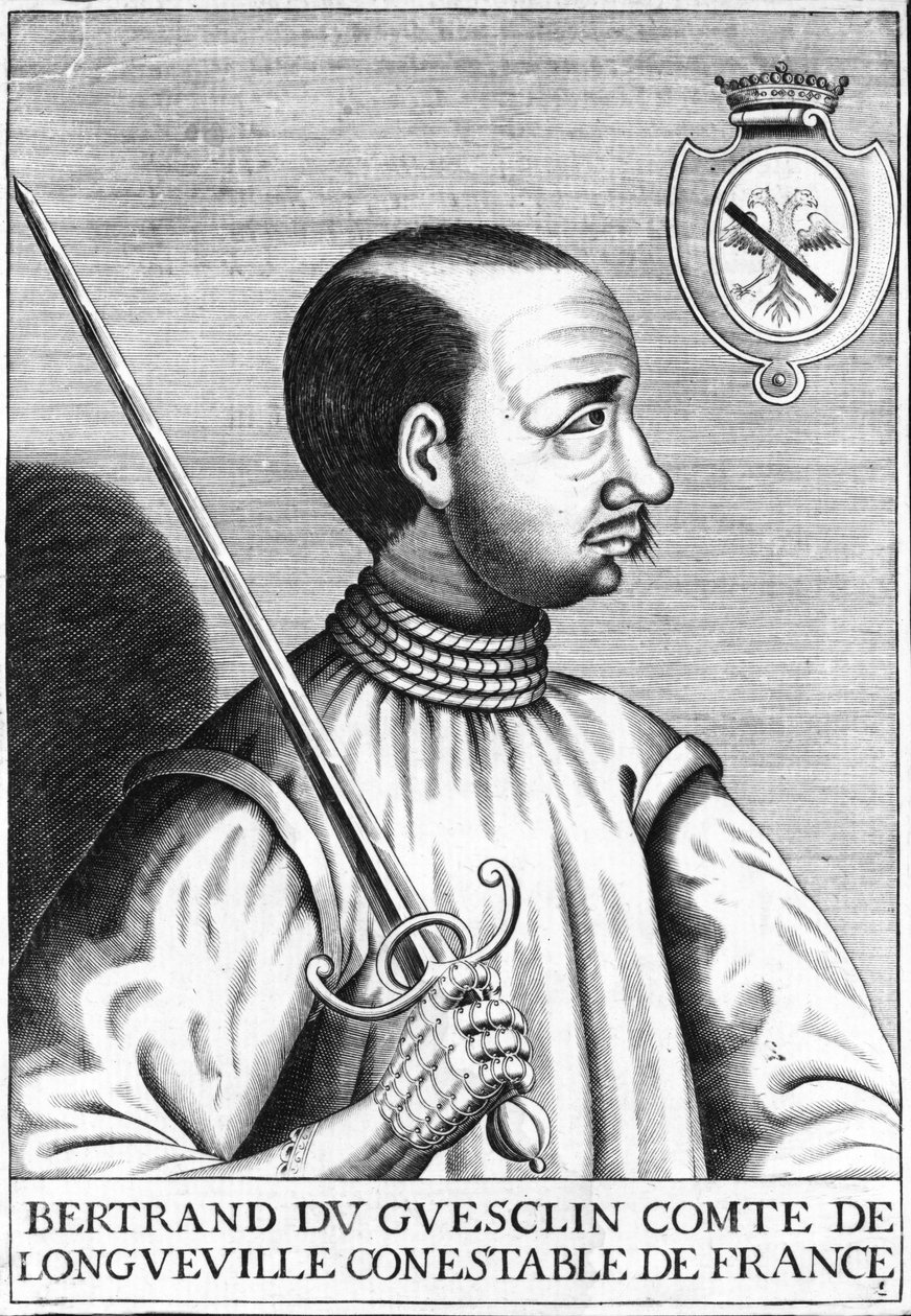Bertrand du Guesclin  by French School