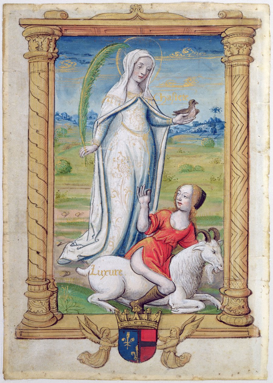 CL 22718 F Chasity Against Lust, Louise de Savoie için yaratılan 
