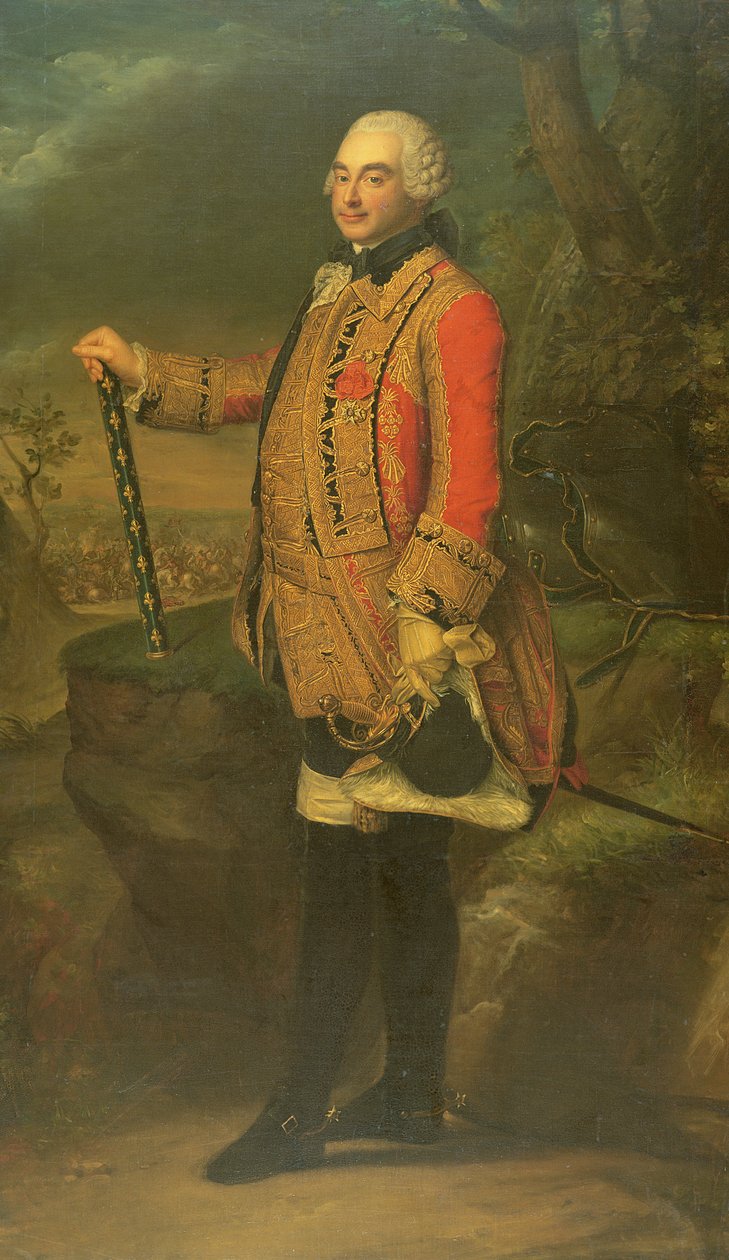 Charles de Rohan (1715-87) Soubise Prensi by French School