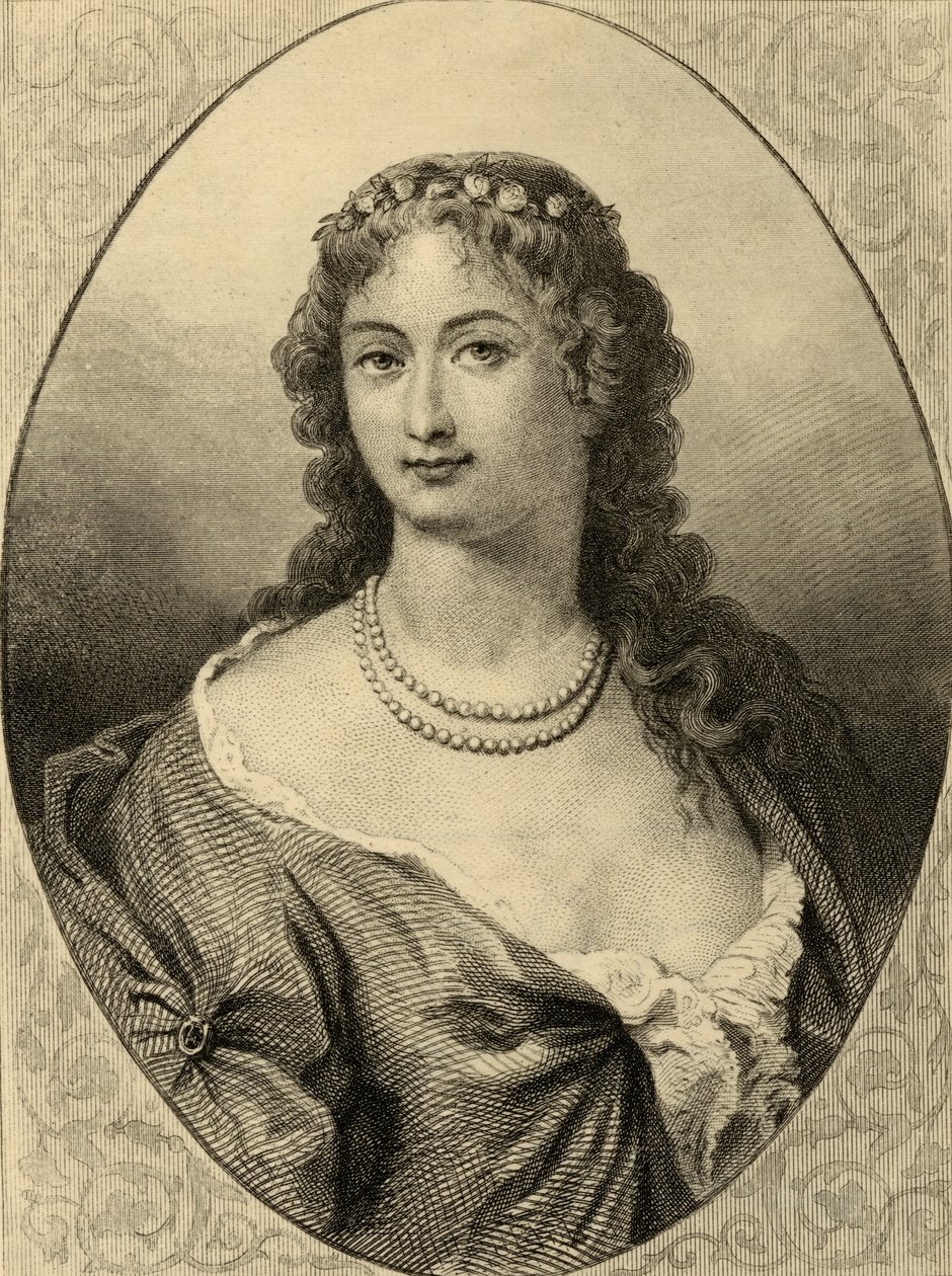 Claudine Alexandrine Guerin (1682-1749) Madam de Tencin by French School