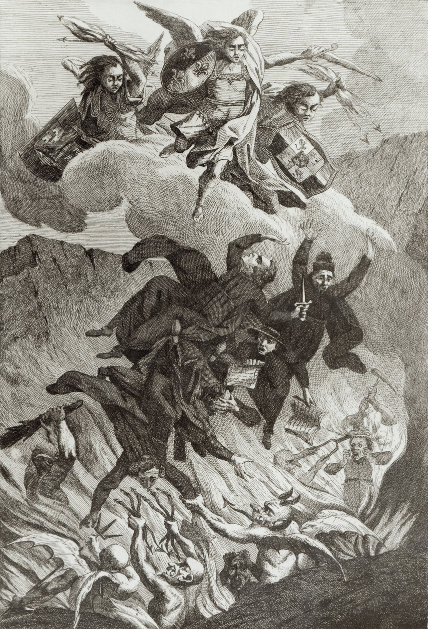 Cizvitlerin kınanması, 6 Ağustos 1762 by French School