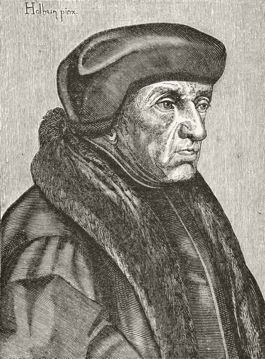 Desiderius Erasmus, Paul Lacroix (1806-84) tarafından 