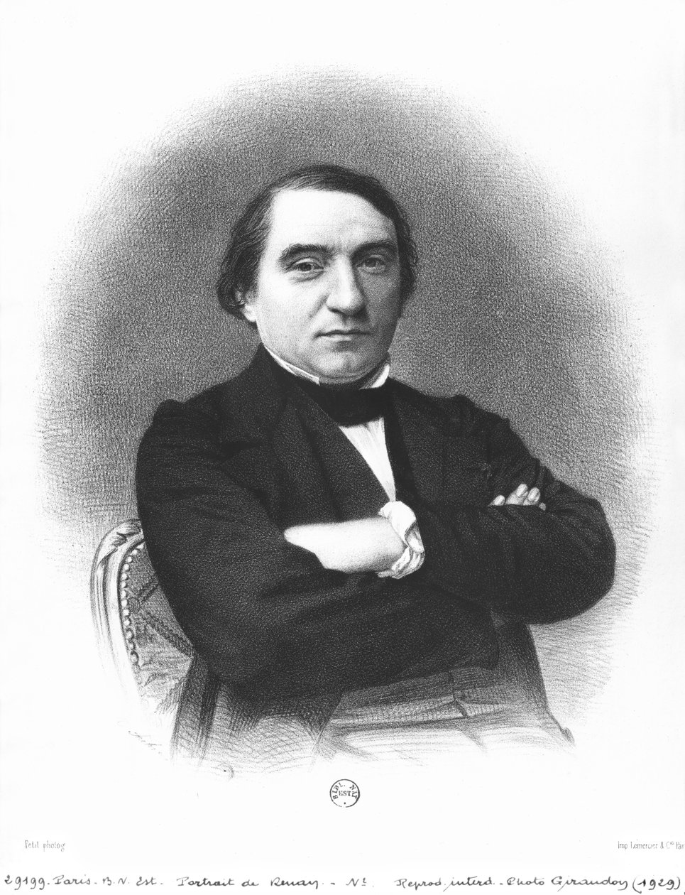 Ernest Renan (1823-92), Pierre Petit