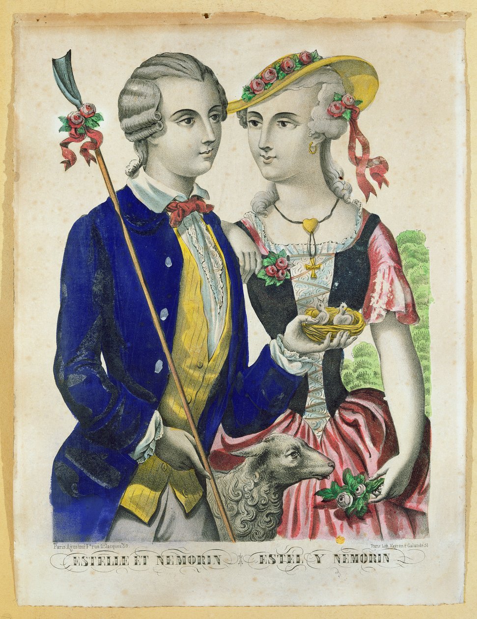 Estelle ve Nemorin by French School