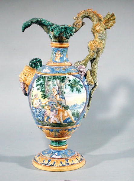 Ewer, c.1670 (seramik) by French School