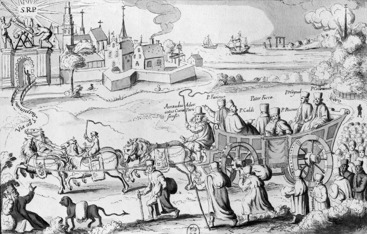 Cizvitlerin kovulması, Mart 1764 by French School