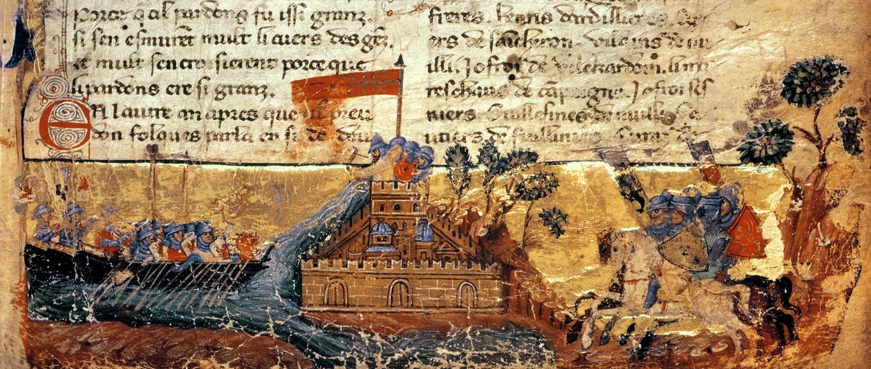 Fr 4972 f.1: Haçlı Seferlerinde Kudüs by French School