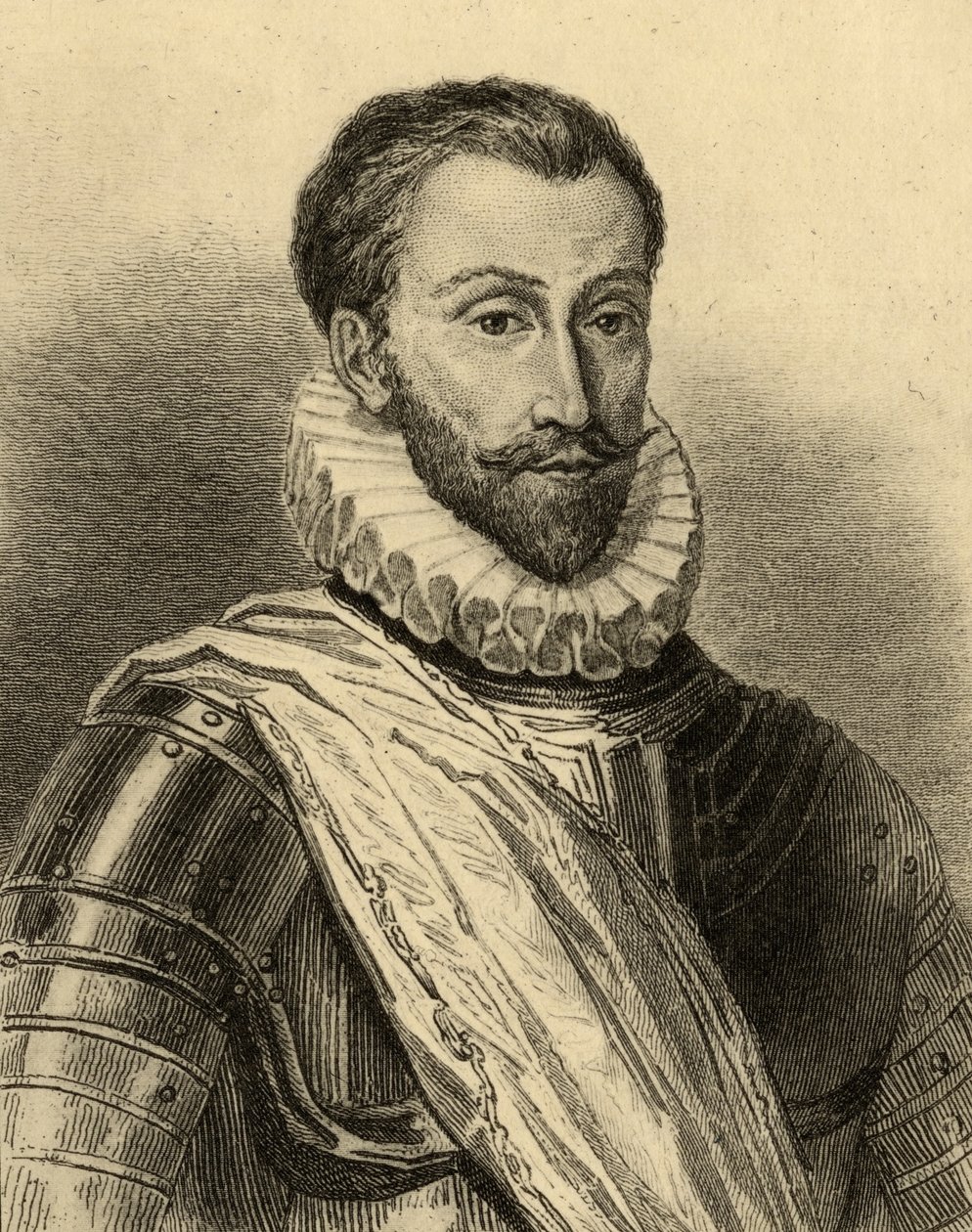 François de la Noue (1531-91) by French School