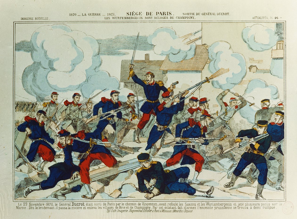 General Ducrot (1817-82), 29 Ocak 1870