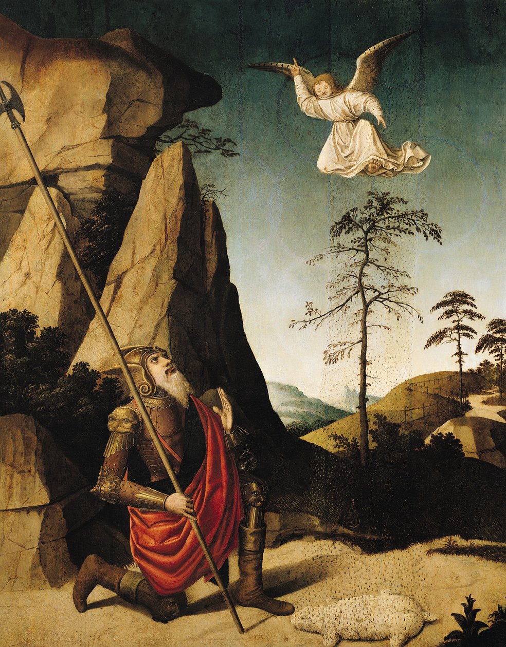 Gideon ve Postu, c.1490 by French School