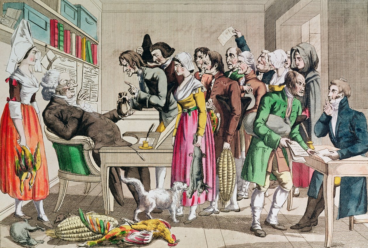 Normandiya Cumhuriyet Başsavcısı Gripardin by French School