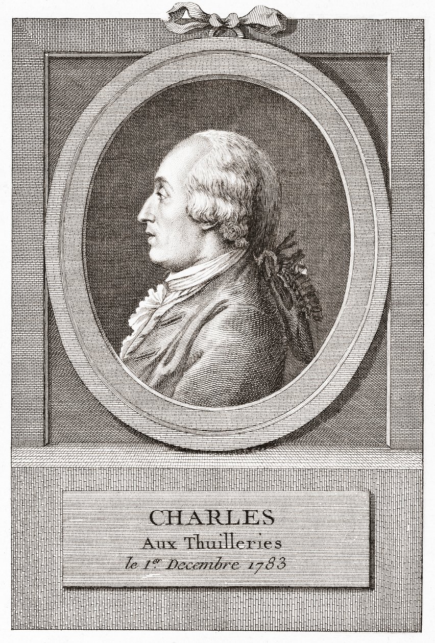 Jacques Alexandre Cesar Charles by French School
