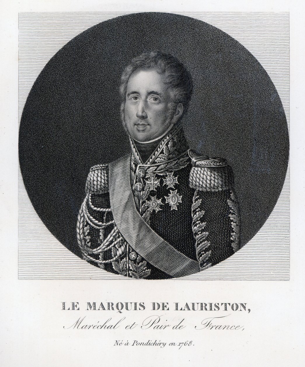 Jacques Law, Lauriston Markisi by French School