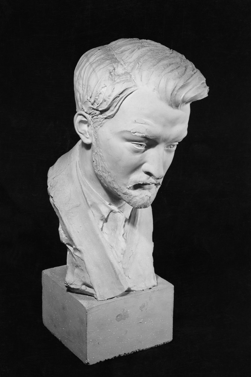 Jacques Maritain (alçı) by French School