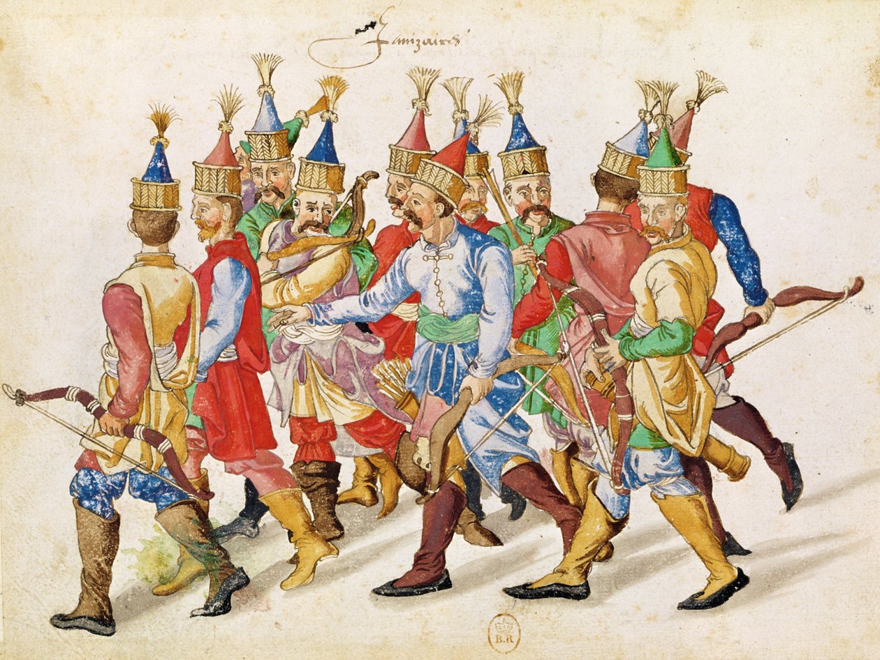 Yeniçeriler, 1583 by French School