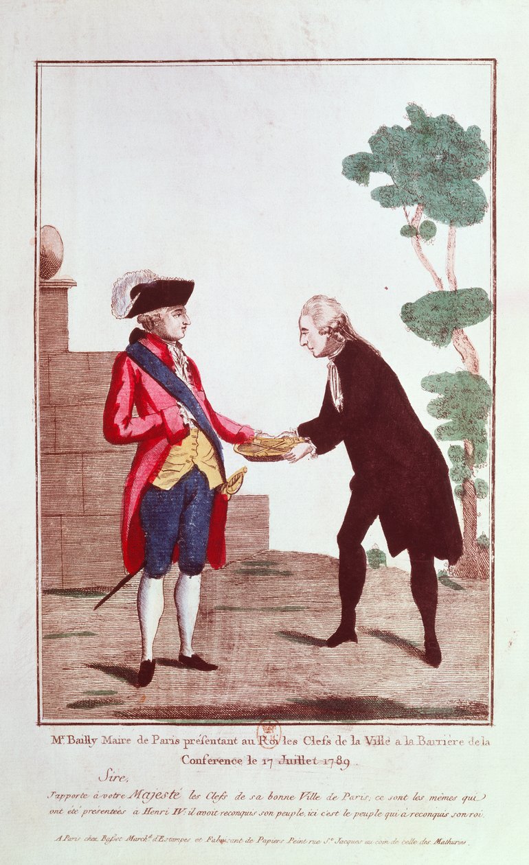 Jean Sylvain Bailly (1736-93), Louis XVI