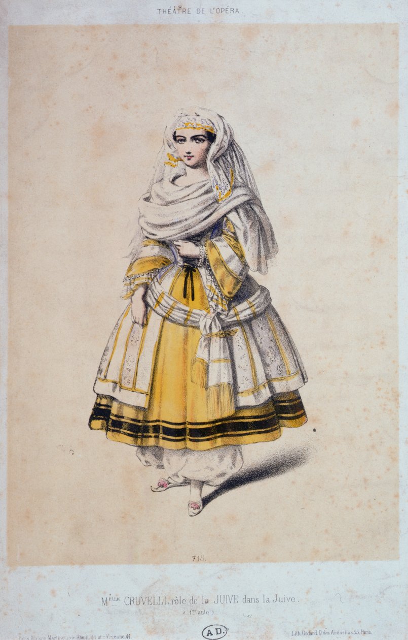 Jeanne Sophie Charlotte Cruvelli (1826-1907) La Juive