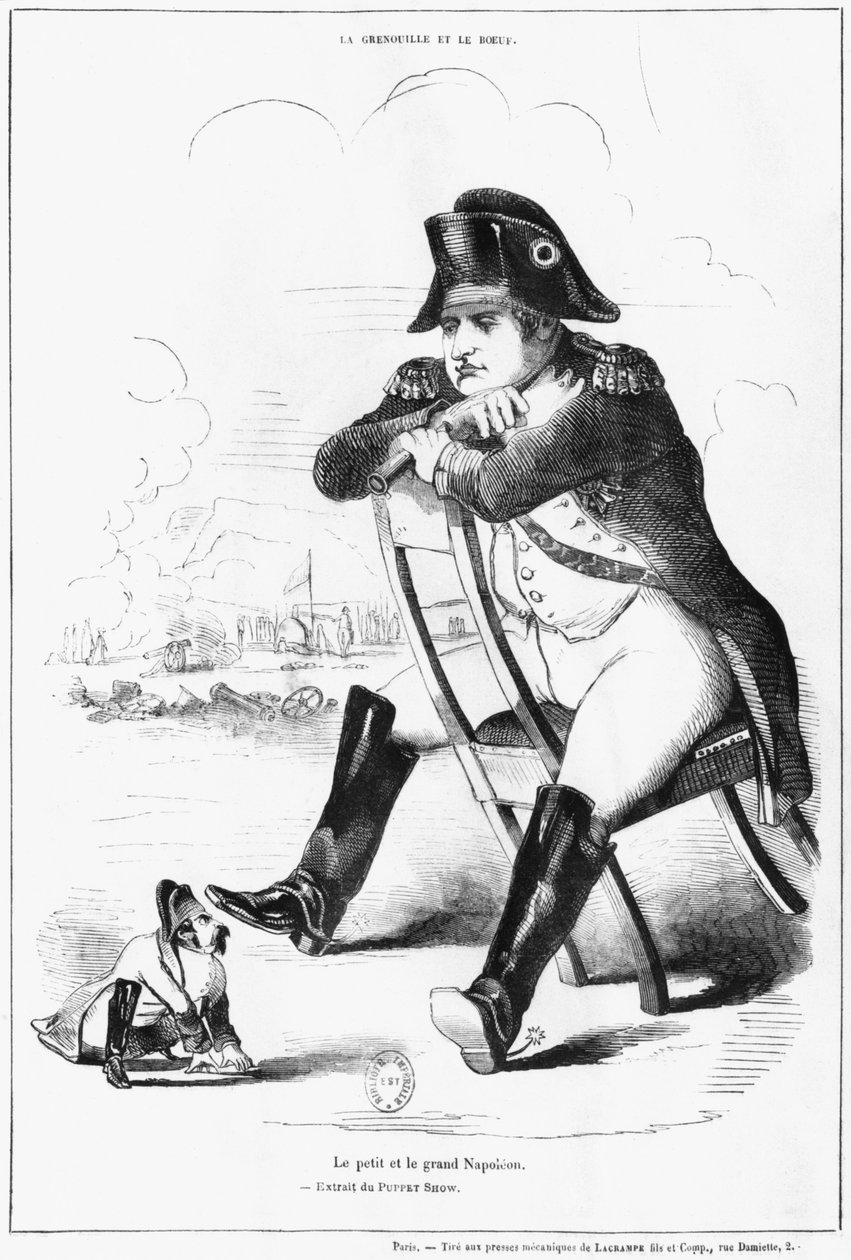La Grenouille et le Boeuf: Küçük ve Büyük Napolyon I, 