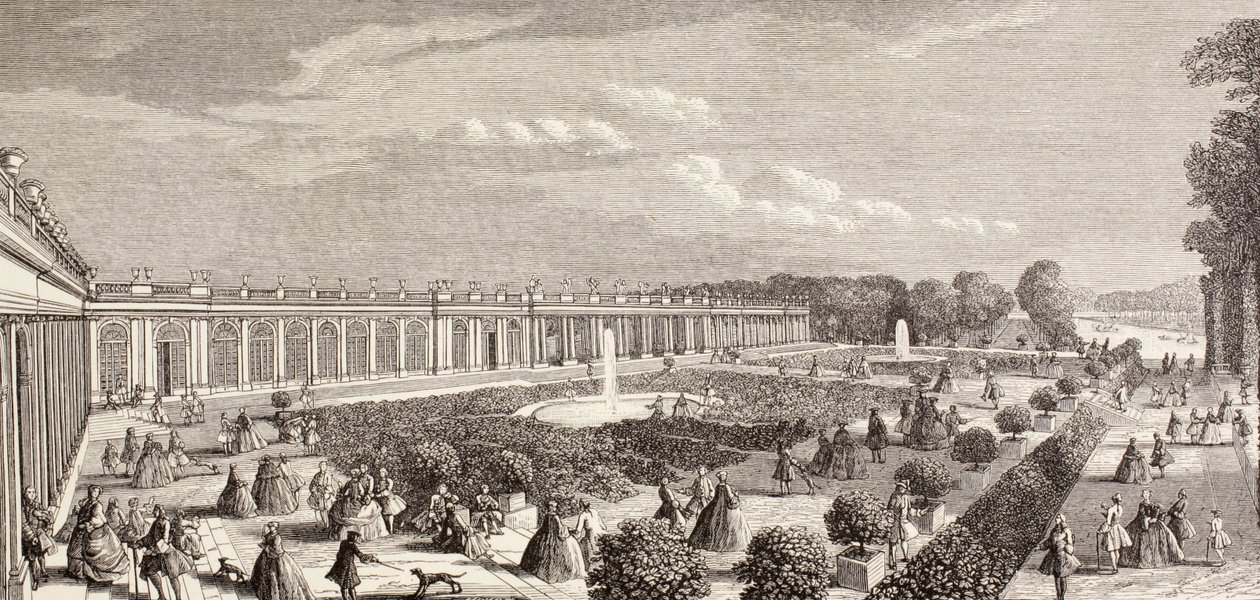 Le Grand Trianon, Versailles, 18. yüzyılda, 1875