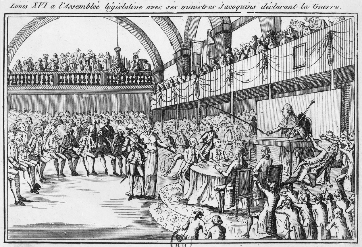 Louis XVI, 20 Nisan 1792