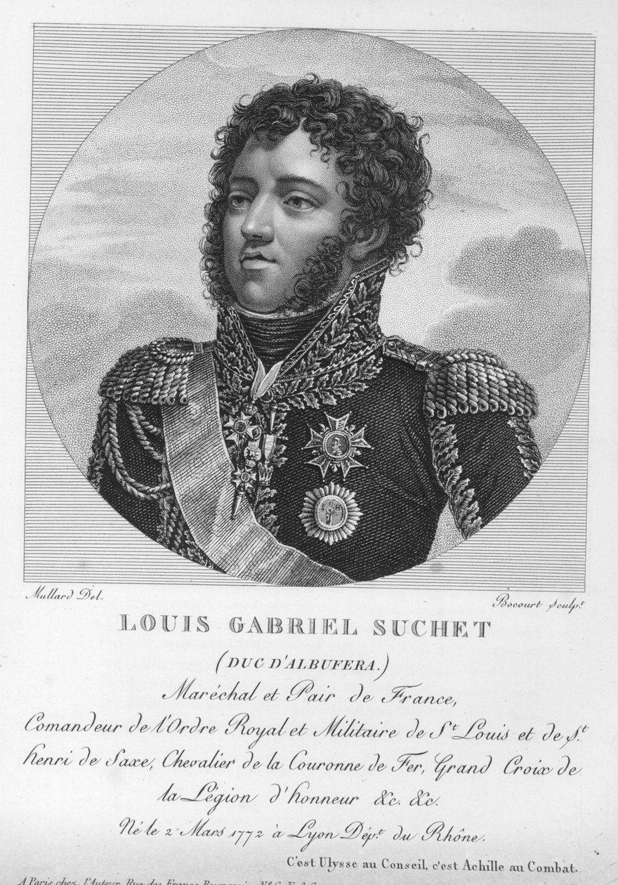 Louis-Gabriel Suchet (1770-1826) Albufera Dükü ve Fransa Mareşali by French School