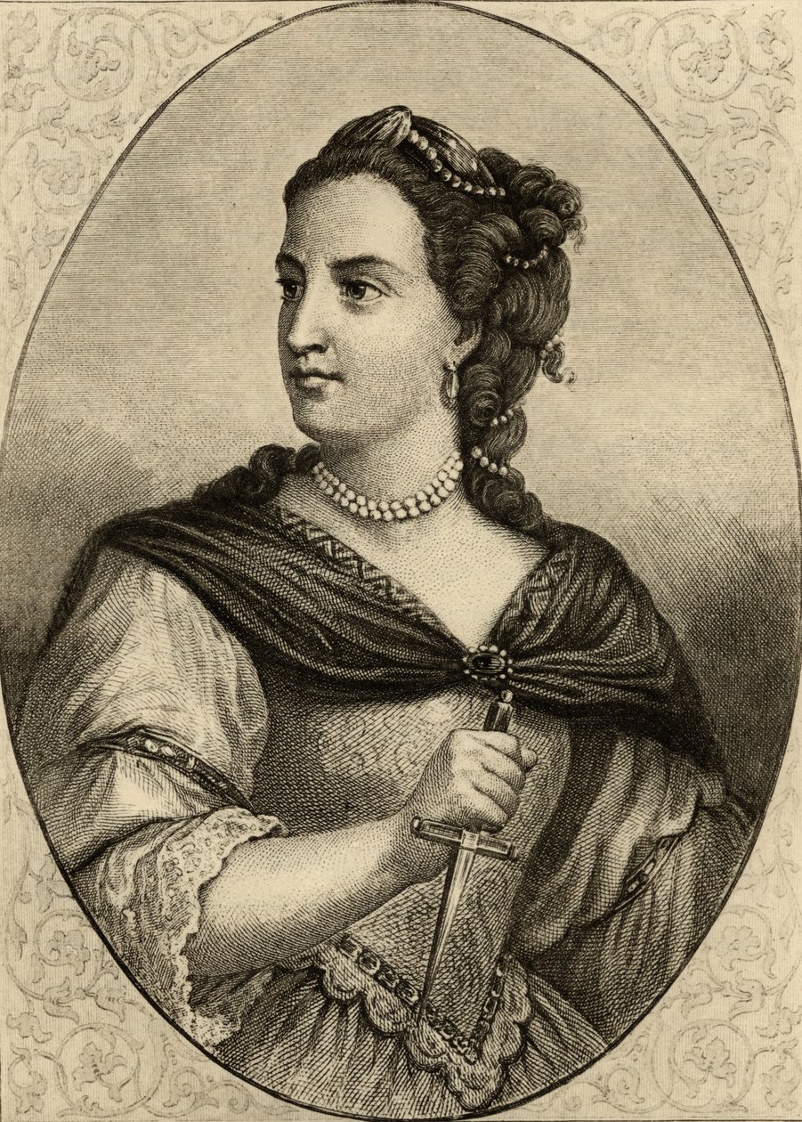 Bayan Clairon (1723-1803) by French School