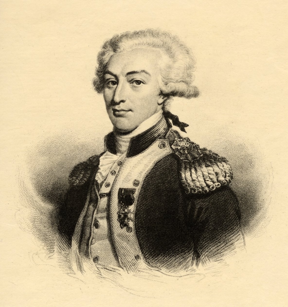 Marie Joseph Paul Yves Roch Gilbert du Motier (1757-1834) Marquis de Lafayette by French School