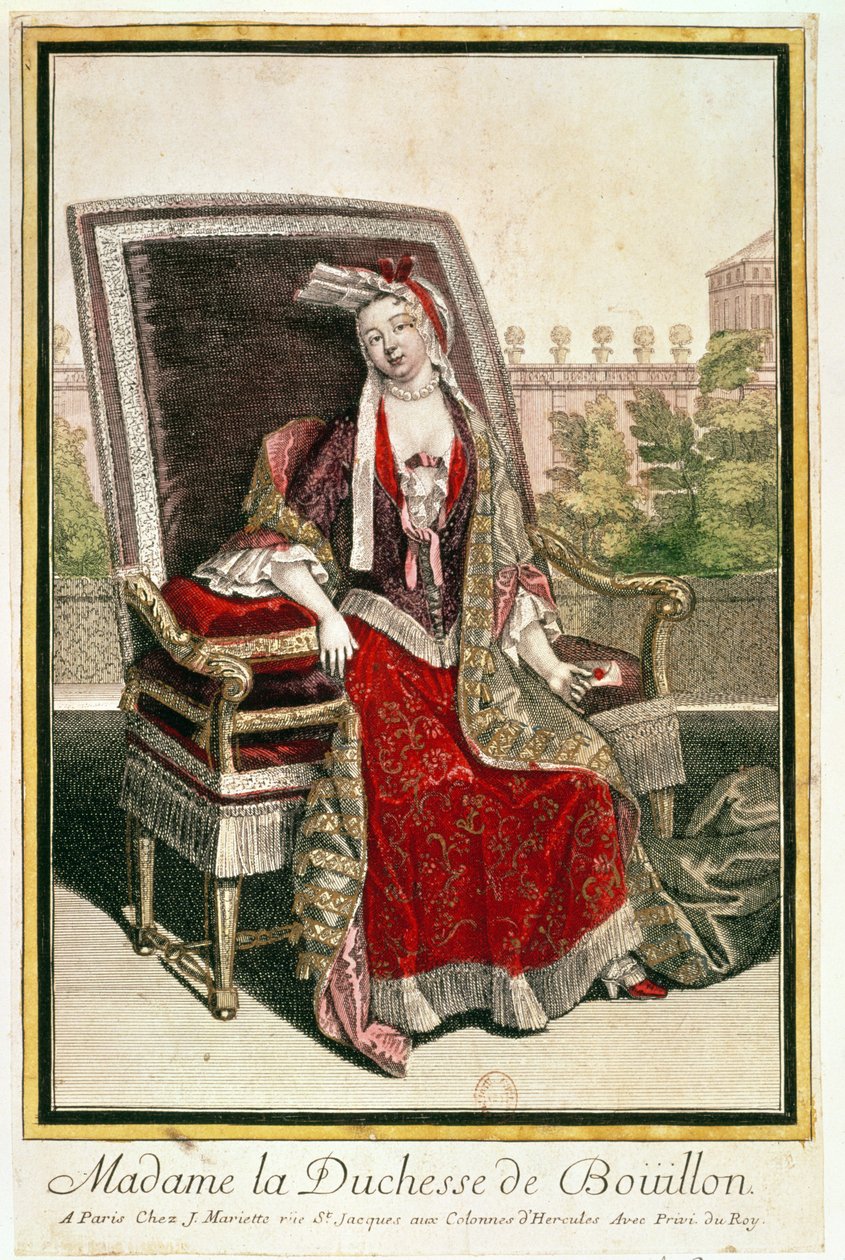 Marie-Anne Mancini (1646-1714) Bouillon Düşesi by French School