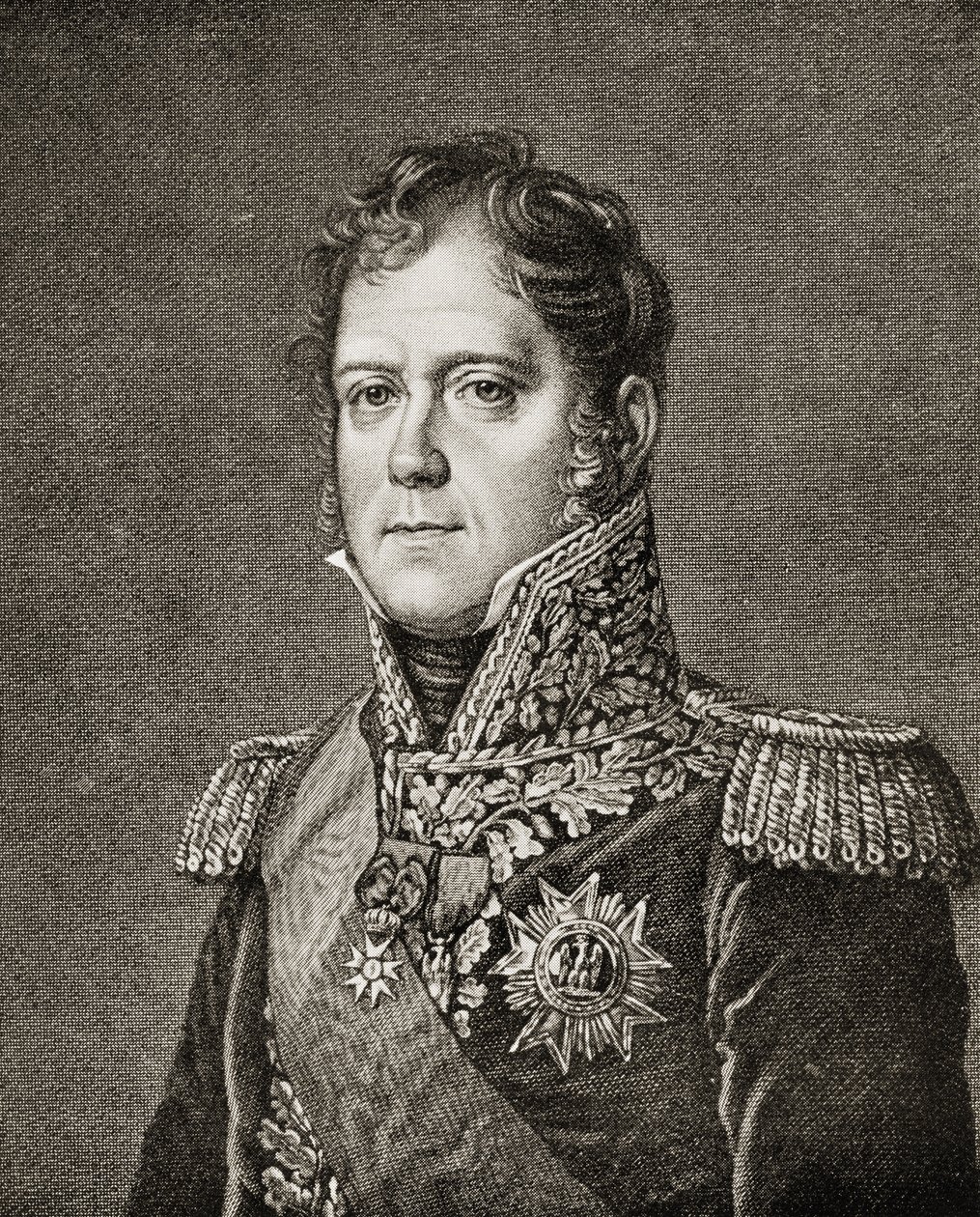 Mareşal Michel Ney (1769-1815) Elchingen Dükü by French School