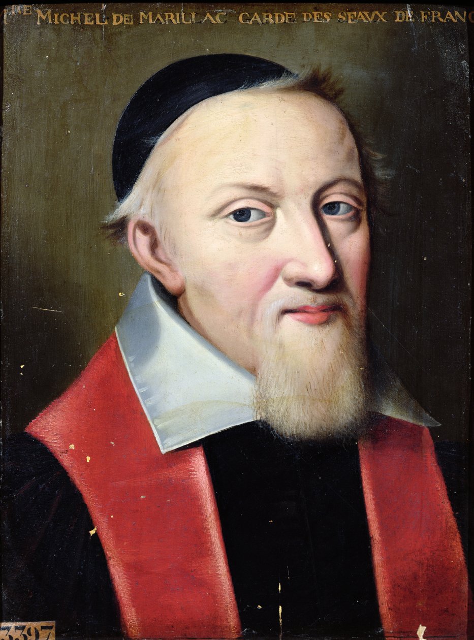 Michel de Marillac (1563-1632) Guardian of the Seals  by French School