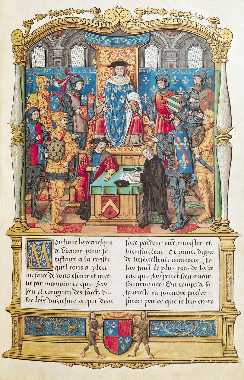 Ms 18 fol 1r Philippe of Commines